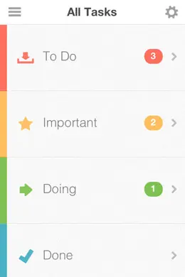 Busy任务提醒应用手机界面设计