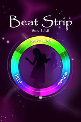 BeatStrip音乐手机应用启动界面设计