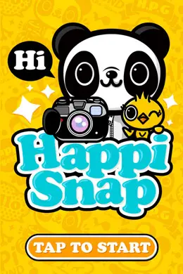 HPG卡通相机手机应用启动界面设计