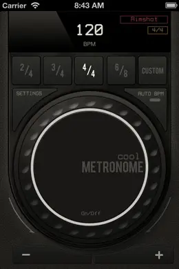 酷节拍器手机应用界面设计