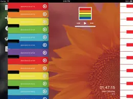 钢琴日记iPad应用程序界面设计