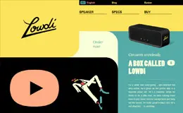 Lowdi蓝牙扬声器