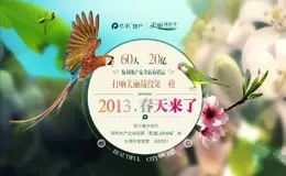保利武汉地产2013春天来了专题网页