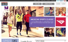 SPRIS韩国服装品牌网站