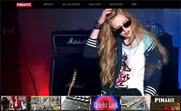 PIN&FIT韩国服饰品牌网站