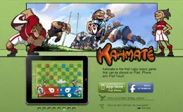 Kahmate橄榄球iPad游戏应用网站