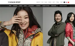 kolon sport服饰网站
