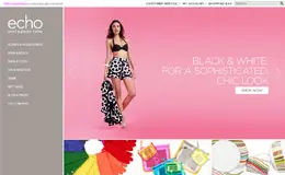 Echo Design时尚女性服饰网站