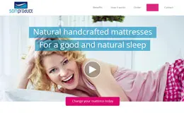 Somproduct天然手工制作的床垫