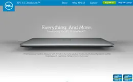 戴尔XPS 13 Ultrabook笔记本网站