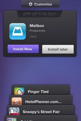 Hubbl应用推荐手机应用界面设计