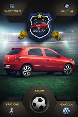 大众新高尔足球游戏手机界面设计