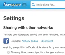 Foursquare的导航设计