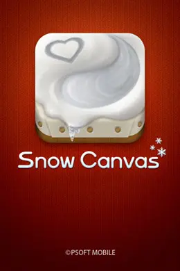 Snow Canvas绘制雪花应用启动界面设计