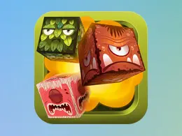 Monster Cube游戏应用图标设计