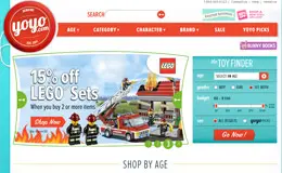 YoYo.com儿童玩具购物网站