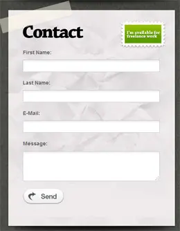 Alexandru网站联系表单设计