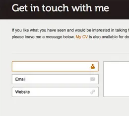 Theodin网站联系表单设计