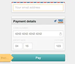 Gumroad付款表单设计