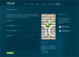 Nclud网站联系表单设计
