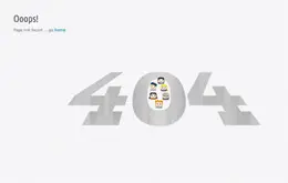 Desall网站创意404页面设计