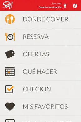 SAL！餐馆应用手机界面设计