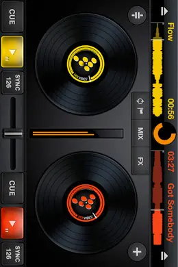 CrossDJ音乐手机应用界面设计
