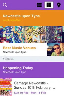 CalendApp新闻搜索引擎应用界面设计