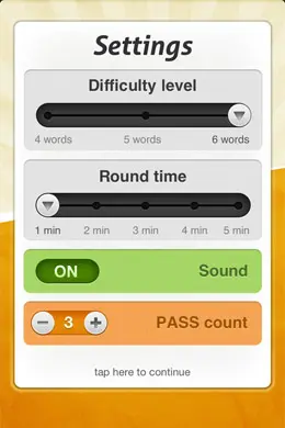 Just Say It!手机游戏应用界面设计