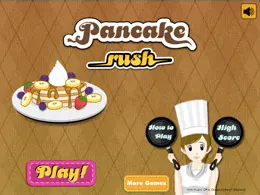 Pancake Rush煎饼iPad游戏应用界面设计