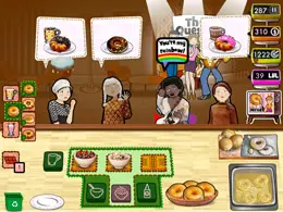 我的甜甜圈模拟销售iPad游戏应用界面设计