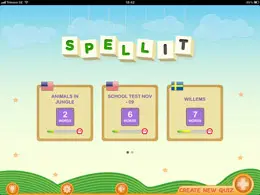 SpellIT益智游戏iPad界面设计