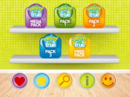 Weird But True儿童书籍iPad应用界面设计