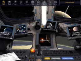 系外行星之旅iPad应用界面设计