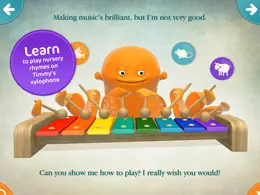 Timmy Tickle儿童图书iPad应用界面设计
