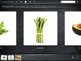 Alain Ducasse烹饪百科全书iPad应用界面设计
