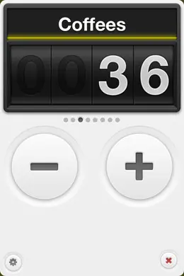 计数器，保持计数设置界面设计