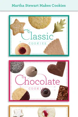 Martha Stewart饼干烘烤应用手机界面设计