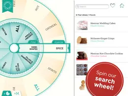 Martha Stewart饼干烘烤iPad界面设计