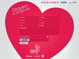 motion kandy网站联系表单设计