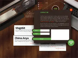 Sickdesigner设计师个人网站联系表单设计