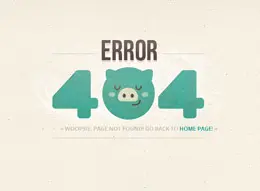 Carol Rivello网站404创意页面设计