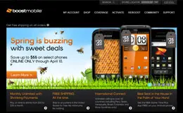 Boost Mobile手机销售网站