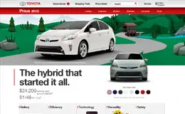 丰田Prius2013混合动力汽车