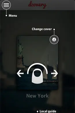 Dcovery旅行手机应用界面设计