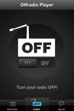 Offradio在线音乐电台手机应用界面设计