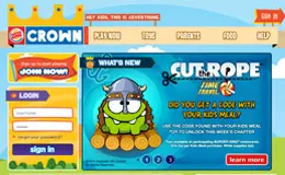 汉堡王网上儿童俱乐部