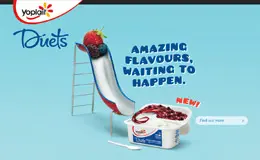 Yoplait优酪品牌澳大利亚网站