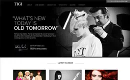 TIGI专业理发师，美发师。