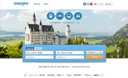 GoEuro火车票，机票在线订购网站